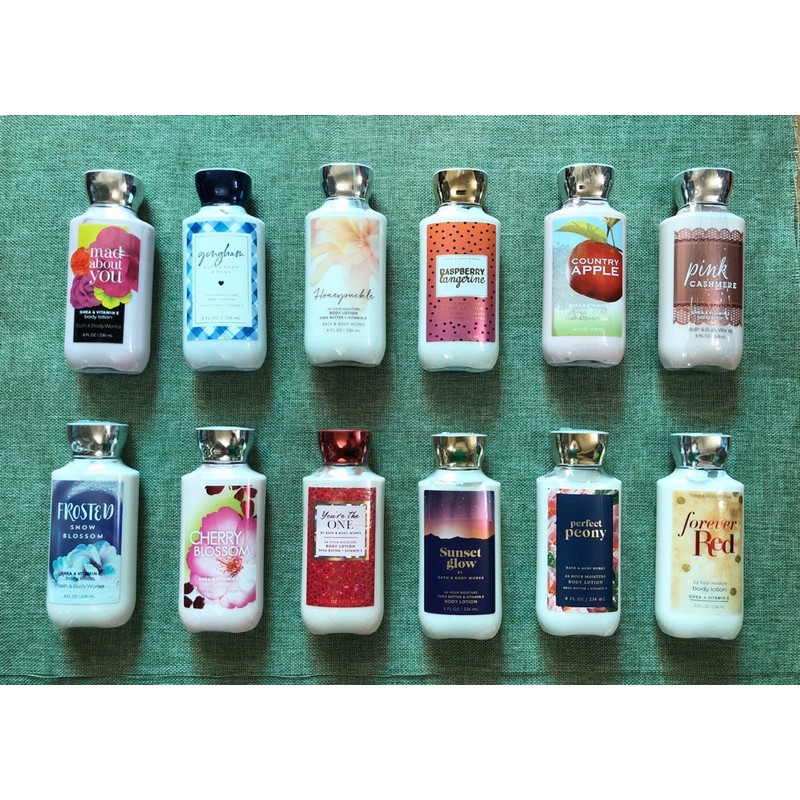 💖[ĐỦ MÙI] Dưỡng thể Bath and Body Works lotion (Part 1)💖