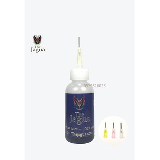 Hũ mực xăm tạm thời 1 tháng The Jagua henna 40ml có 4 đầu kim kích cỡ to nhỏ
