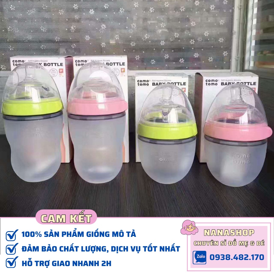 [Sỉ/Lẻ] Bình sữa siêu mềm CMTM 150ml/ 250ml (ĐẦY ĐỦ TEM MÁC ÁNH DƯƠNG)(CHECK ĐƯỢC MÃ VẠCH)