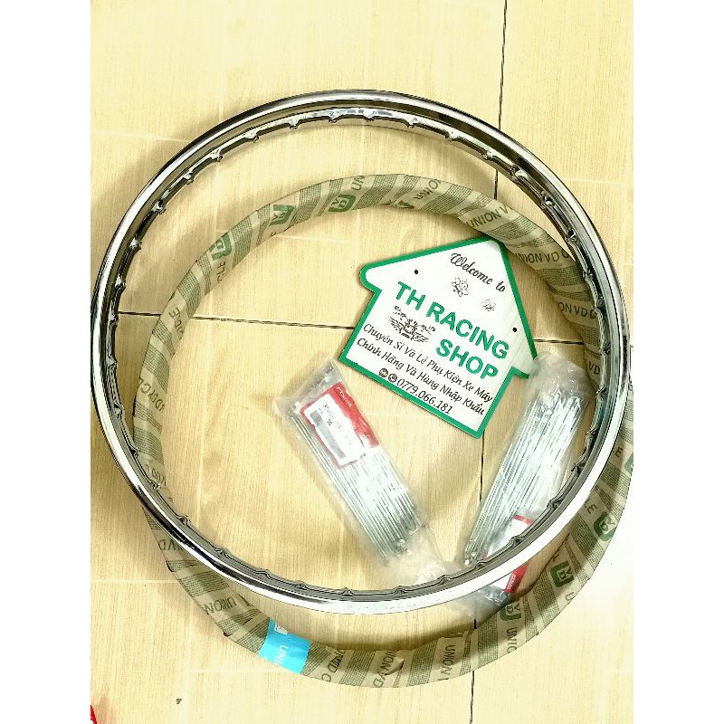 CẶP NIỀNG UNIONVD SIZE 1.2 VÀ 1.4 TẶNG KÈM BỘ CĂM TRƯỚC SAU DÀNH CHO CÁC DÒNG XE WAVE DREAM SẢN PHẨM MỚI Y NHƯ HÌNH ẢNH