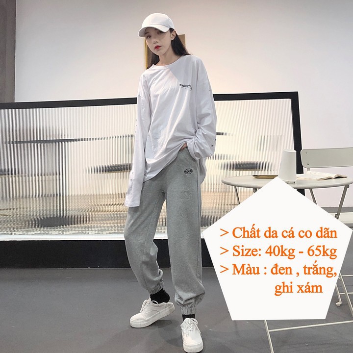  Quần Jogger SPUN 3 Màu Unisex Kèm Ảnh Thật VST