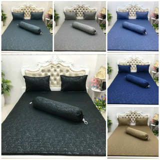 bộ ga trải giường thun gấm màu ( 40 màu)