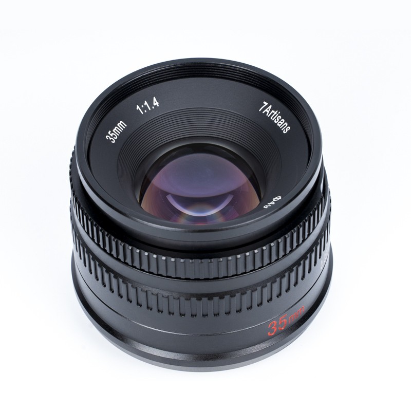 [Mã 229ELSALE hoàn 7% đơn 300K] (CÓ SẴN) Ống kính 7Artisans 35mm F1.4 cho Fujifilm, Sony, Canon EOS M, Nikon Z và M4/3