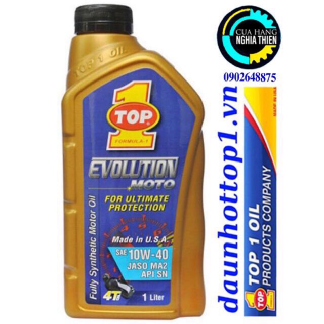 Nhớt Top1 Evolution 10W40 1lit