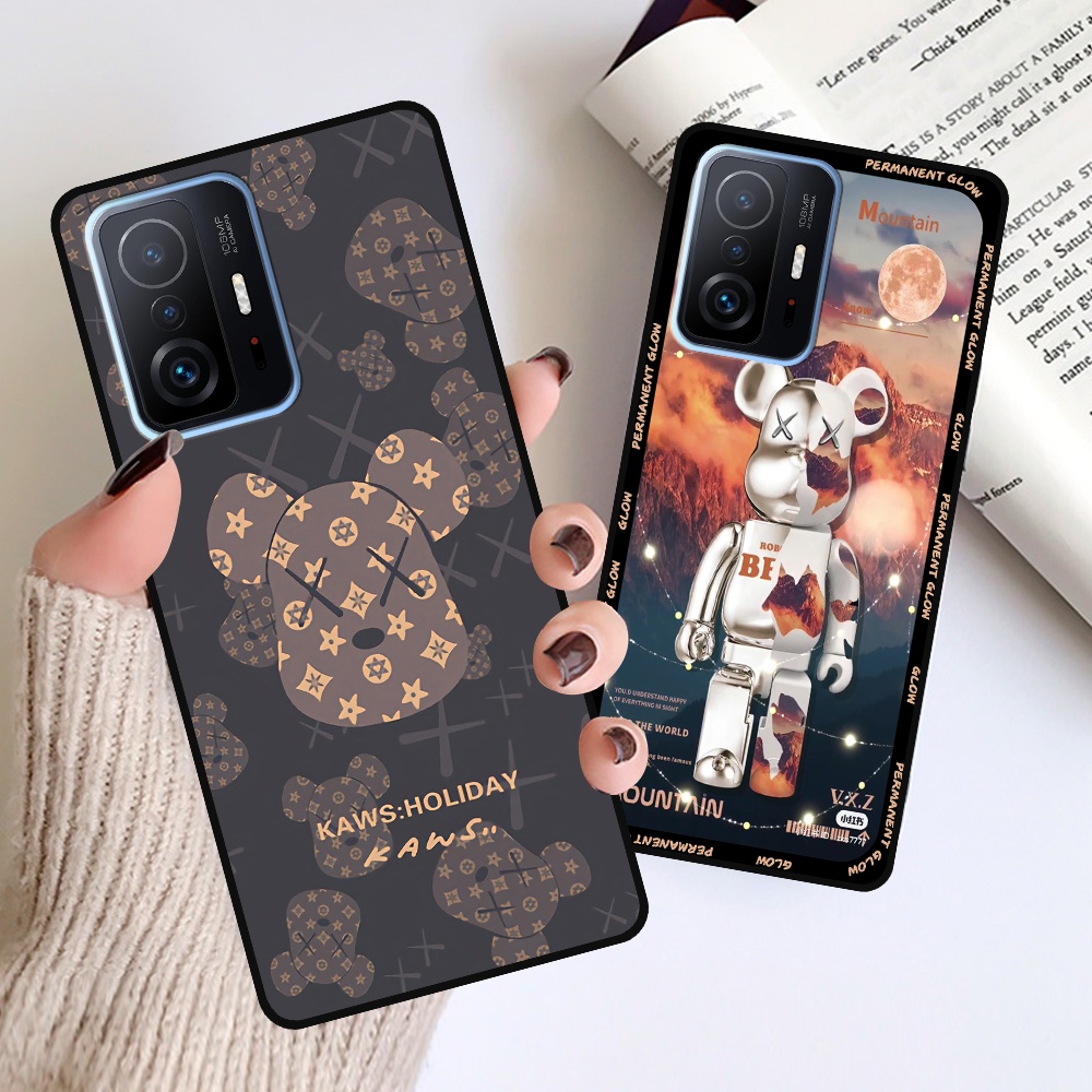 Ốp Xiaomi Mi 11T 5G / Mi 11T Pro 5G in hình họa tiết Mountain, Be@rbrick dễ thương (T13 - T18)