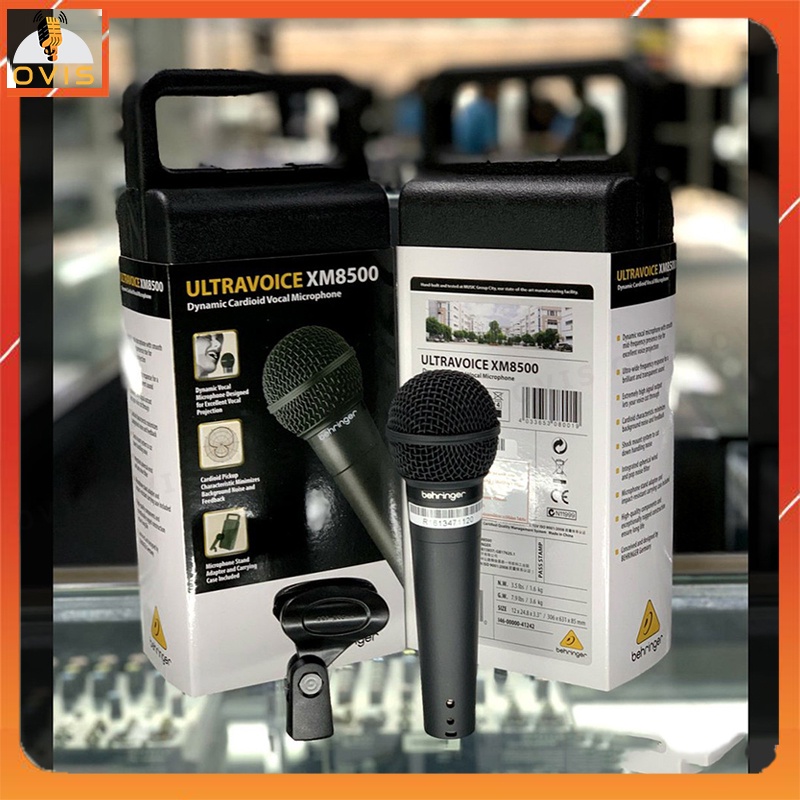 Behringer XM8500 - Micro Cao Cấp Cho Sân Khấu, Thu Âm và Hát Karaoke