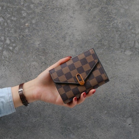 Ví nữ nhỏ xinh mini da mềm thời trang nhiều ngăn giá rẻ bóp đựng tiền V4 | BigBuy360 - bigbuy360.vn