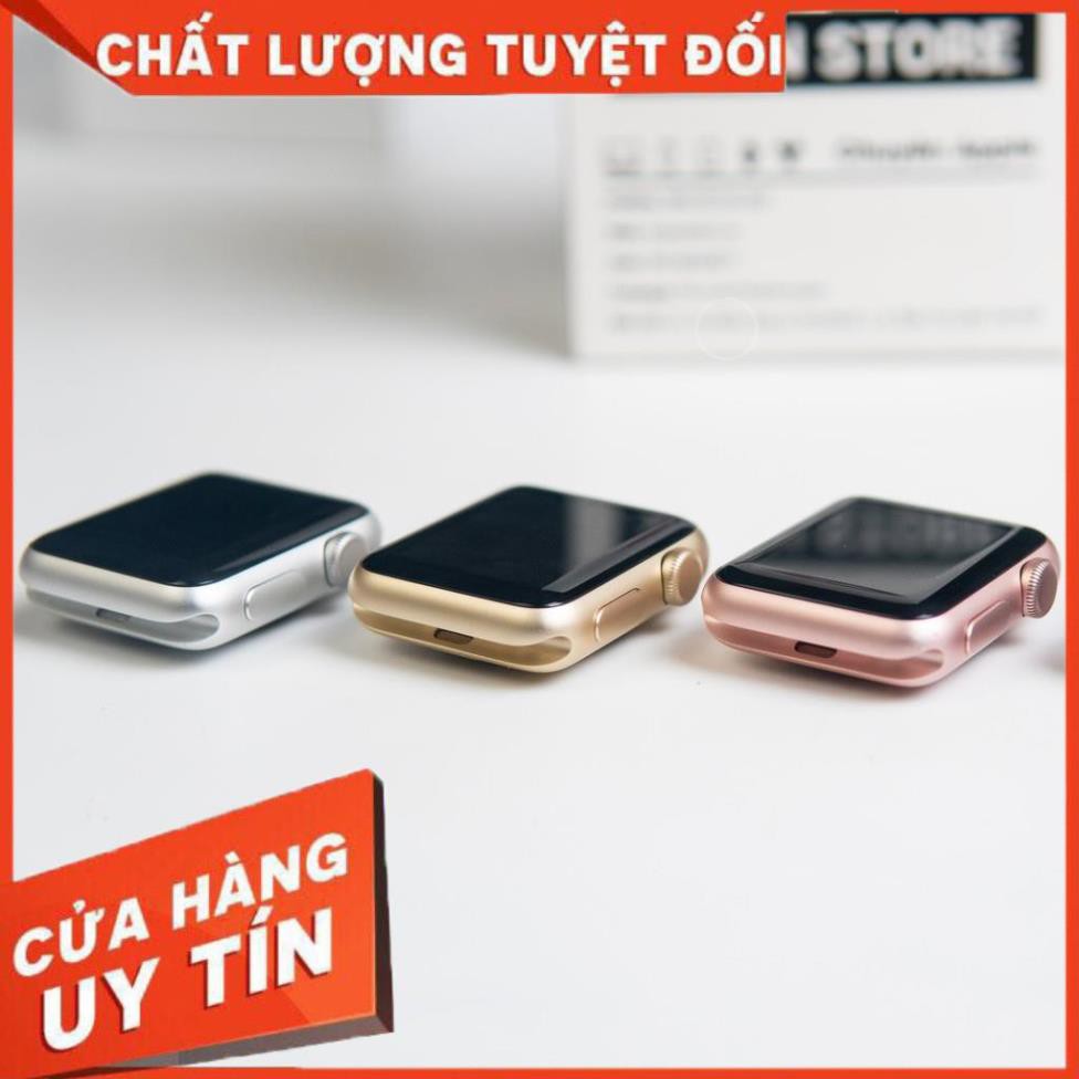 Đồng hồ Apple Watch Series 1 2 3 4 5 6 Nhôm 38 40 42 44 đẹp 99% bảo hành 12 tháng 1 đổi 1