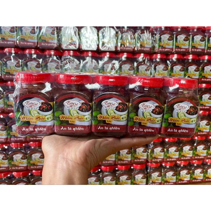 Mắm ruốc ăn liền - đảm bảo VSATTP - chấm xoài ,kho thịt - hũ 200gr
