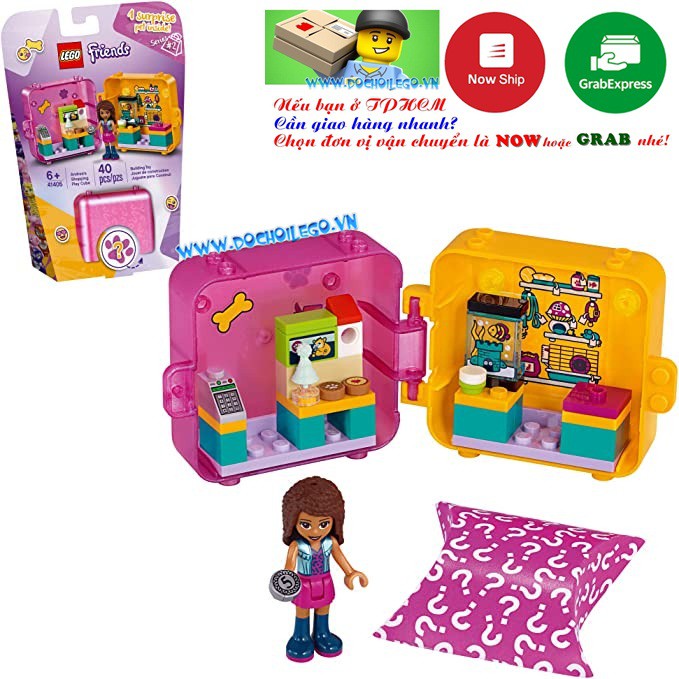 41405 LEGO Friends Andrea's Play Cube Pet Shop _  Cửa hàng thú cưng của Andrea