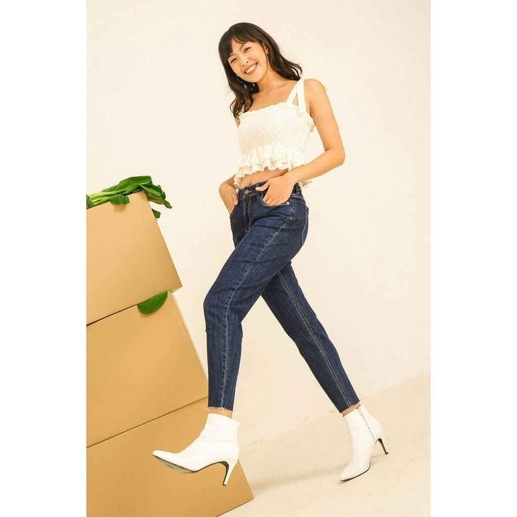 Quần jeans boy cắt lai (Xanh đậm/ trung/ nhạt) - GM04