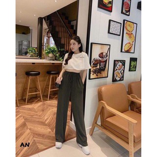 QUẦN CULOTTES THUN NỮ