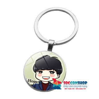Móc chìa khóa BTS chibi