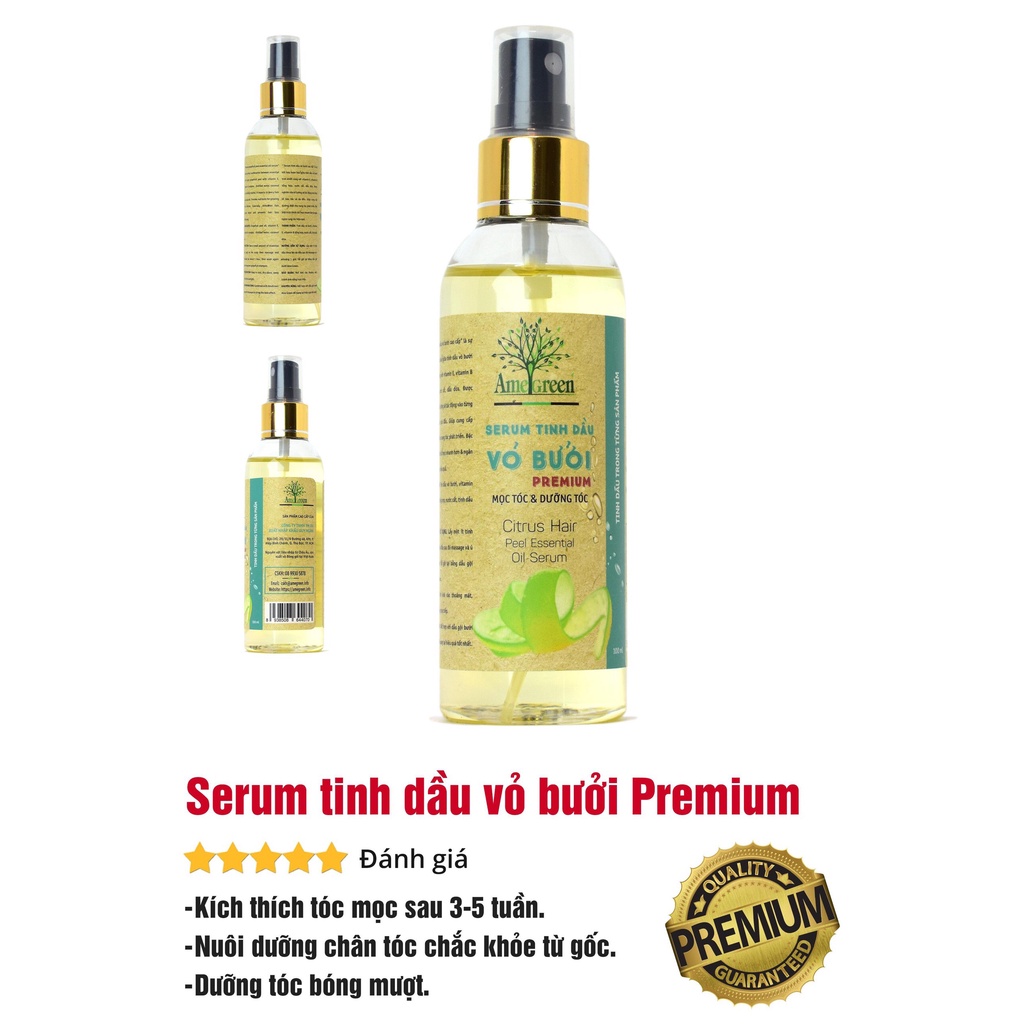 Serum tinh dầu bưởi AmeGreen giúp mọc tóc (100ml)