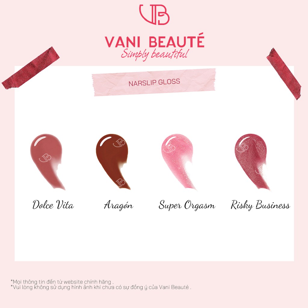 Son bóng Nars Lip Gloss 6ml Fullsize | BigBuy360 - bigbuy360.vn