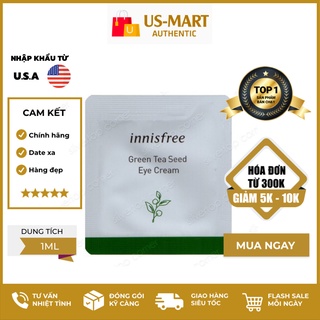 [Sample 1ml] Kem Dưỡng Mắt Trà Xanh Innisfree Green Tea Seed Eye