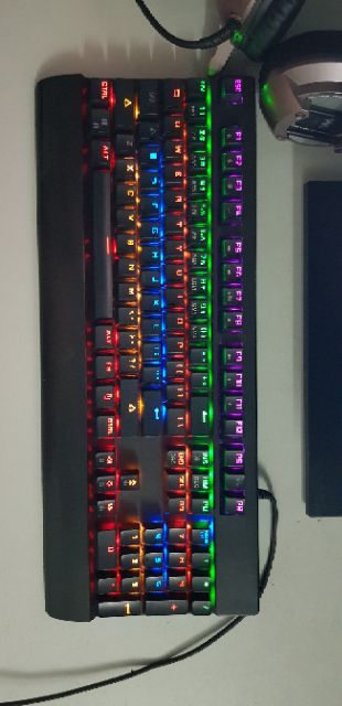 Bàn phím cơ Warship KM102- Mất led một vài phím