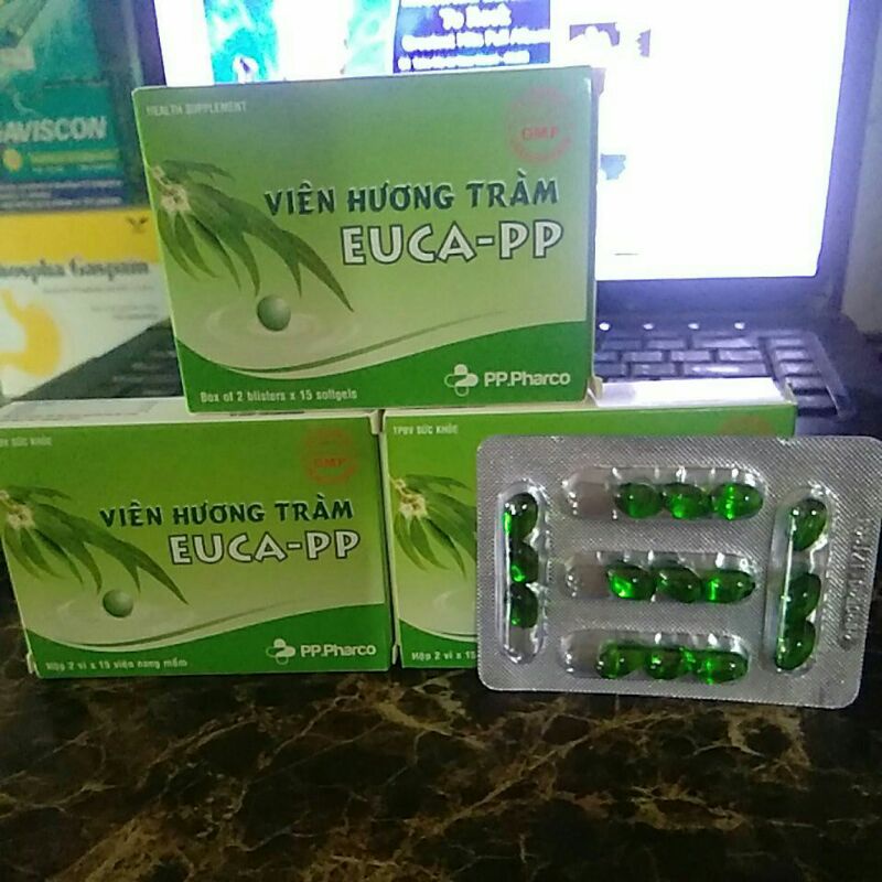 Viên xông cảm hương tràm EUCA-PP