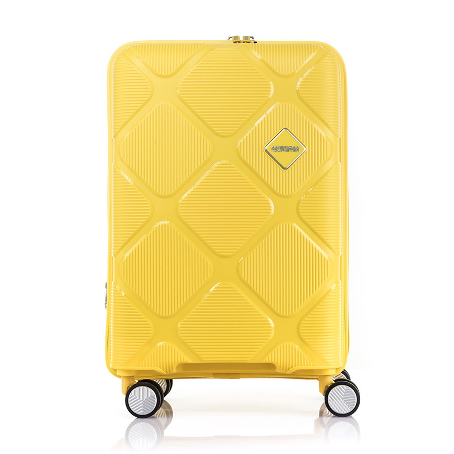 Vali kéo Instagon AMERICAN TOURISTER - MỸ size Trung 25inch/69cm:Hệ thống bánh xe đôi 360° tích hợp giảm xóc Optimov™ Cổ