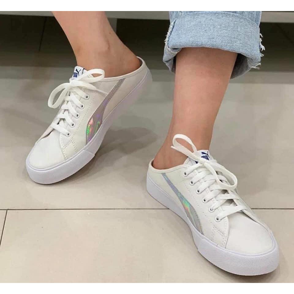 [AUTHENTIC 100%] [SẴN] GIÀY ĐẠP GÓT PUMA IRI MÀU HOLOGRAM CHÍNH HÃNG SALE