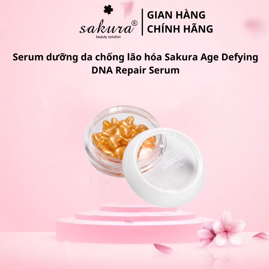Serum Sakura Age Defying DNA dưỡng da chống lão hóa