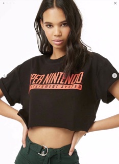 Áo crop f21
