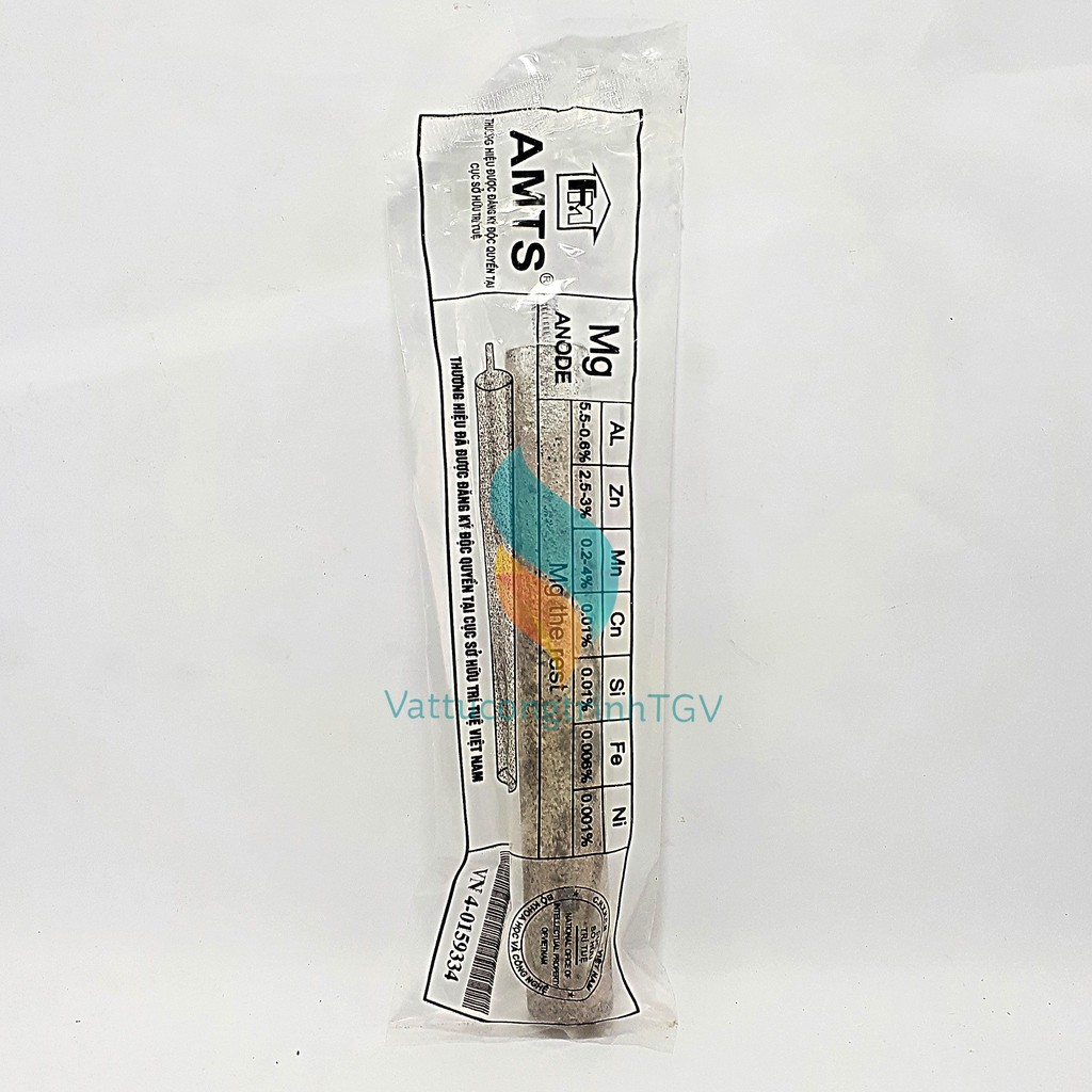 Thanh Magie chống bám cặn AMTS cho bình nóng lạnh vít 4mm