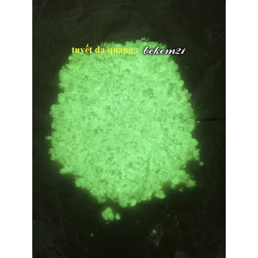 GÓI 50GR TUYẾT NHÂN TẠO DẠ QUANG NHIỀU MÀU siêu mịn làm cloud slime,50 GRAM siêu nhiều Hàng xịn