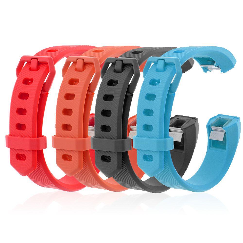 CHOOKEY Dây Đeo Thay Thế Chất Liệu Silicon Màu Trơn Cho Fitbit Alta / Fitbit Alta HR