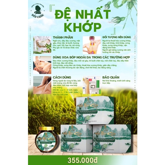 Đệ Nhất Khớp - Xoa Bóp Khỏi Đau Mỏi Vai Gáy, Đau Khớp, Đau Cơ