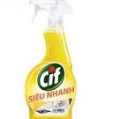 Nước xịt lau bếp CIF chai 520ml