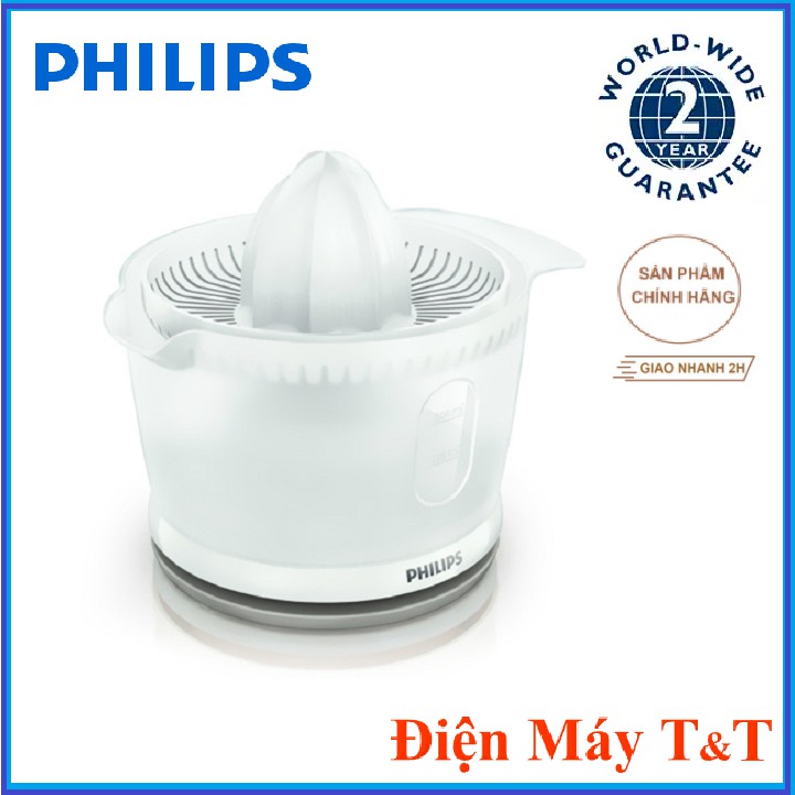 Máy vắt cam Philips HR2738, 25W, hàng chính hãng phân phối