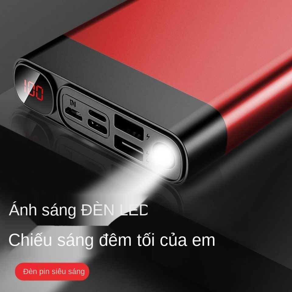 Chính hãng Sạc nhanh và dự phòng dung lượng lớn VIVO Huawei OPPO Universal 20000 mAh cho điện thoại Apple Android