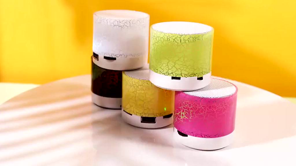 Loa Bluetooth Không Dây A9 Mini Hỗ Trợ Thẻ TF / PC / Điện Thoại Mp3 Có Đèn Nhiều Màu Sắc | BigBuy360 - bigbuy360.vn