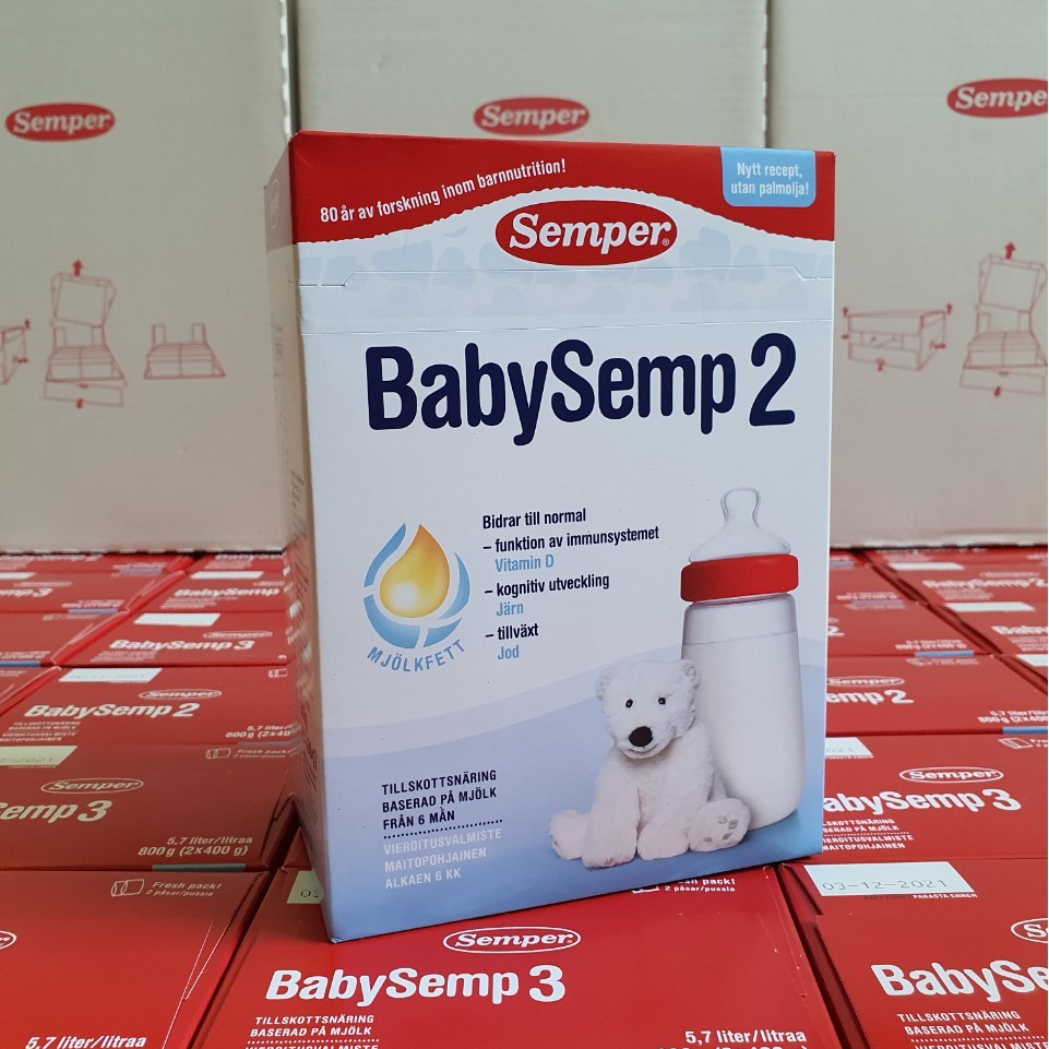 Sữa Semper BabySemp Thụy Điển số 2 - 800gr