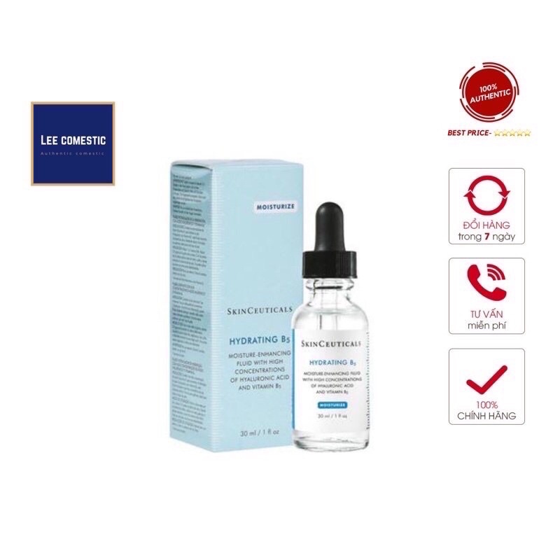 Serum SkinCeuticals Hydrating B5 Cấp Ẩm + Phục Hồi Da 30ml