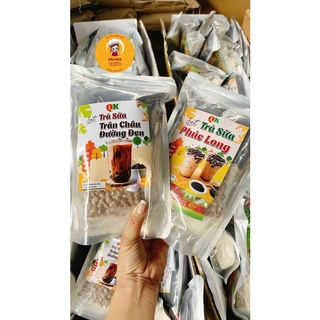 Set Nguyên Liệu Pha Trà Sữa ô long, trân châu đường đen, Thái Xanh, Đỏ
