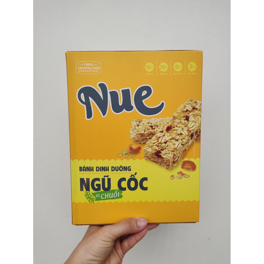 860G - BÁNH YẾN MẠCH - NGŨ CỐC NUE - VỊ TRUYỀN THỐNG, MATCHA, CHUỐI, ĐẬU PHỘNG, SỮA CHUA HOA QUẢ