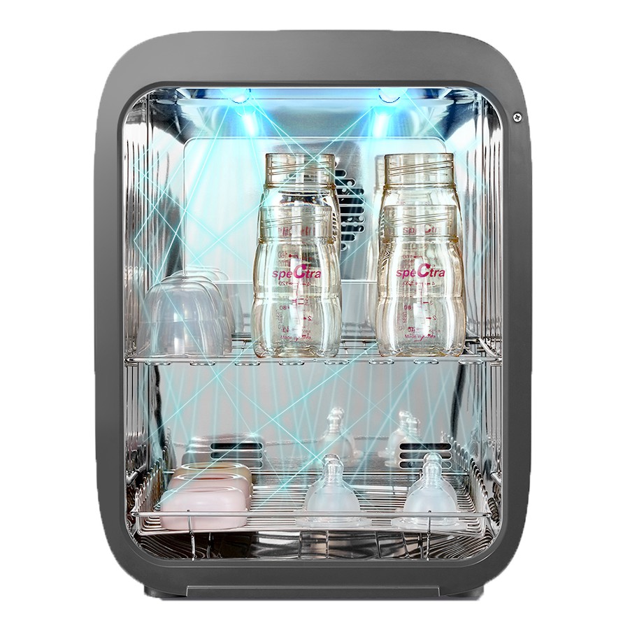 Máy tiệt trùng bình trữ sữa có sấy khô bằng tia UV Spectra - Máy tiệt trùng bằng tia UV