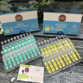 Nước muối sinh lý kháng viêm Gifrer xanh, Gifrer vàng