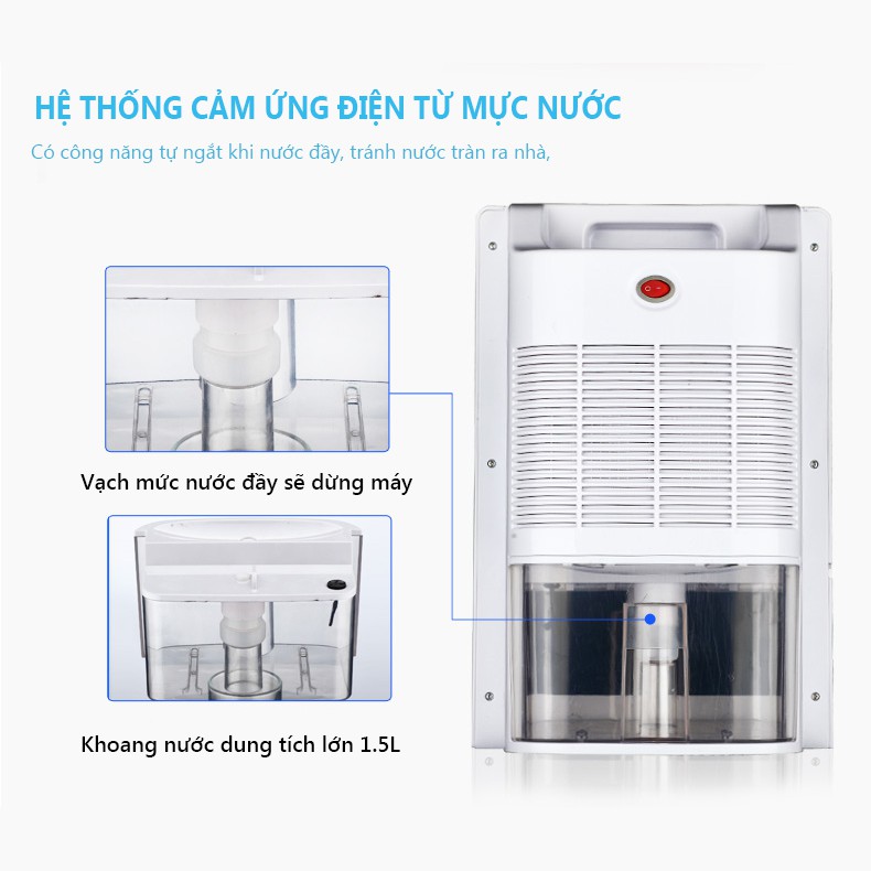 FU131- Máy hút ẩm gia đình máy hút ẩm phòng khách công suất lớn loại bỏ ẩm mốc vinhthuan.shop