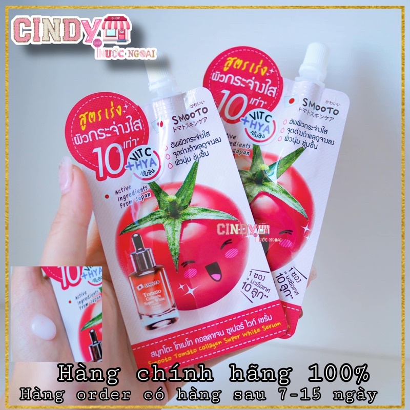 Tinh chất cà chua Smooto tomato  serum