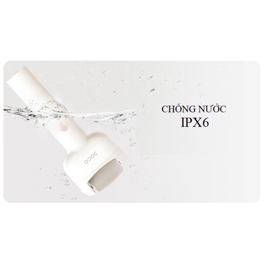 Máy Chà Gót Chân Xiaomi Doco - Loại Bỏ Vết Chai Chân - Tẩy Da Chết Hiệu Quả Tại Nhà - Tặng Kèm Kem Dưỡng - Chính Hãng