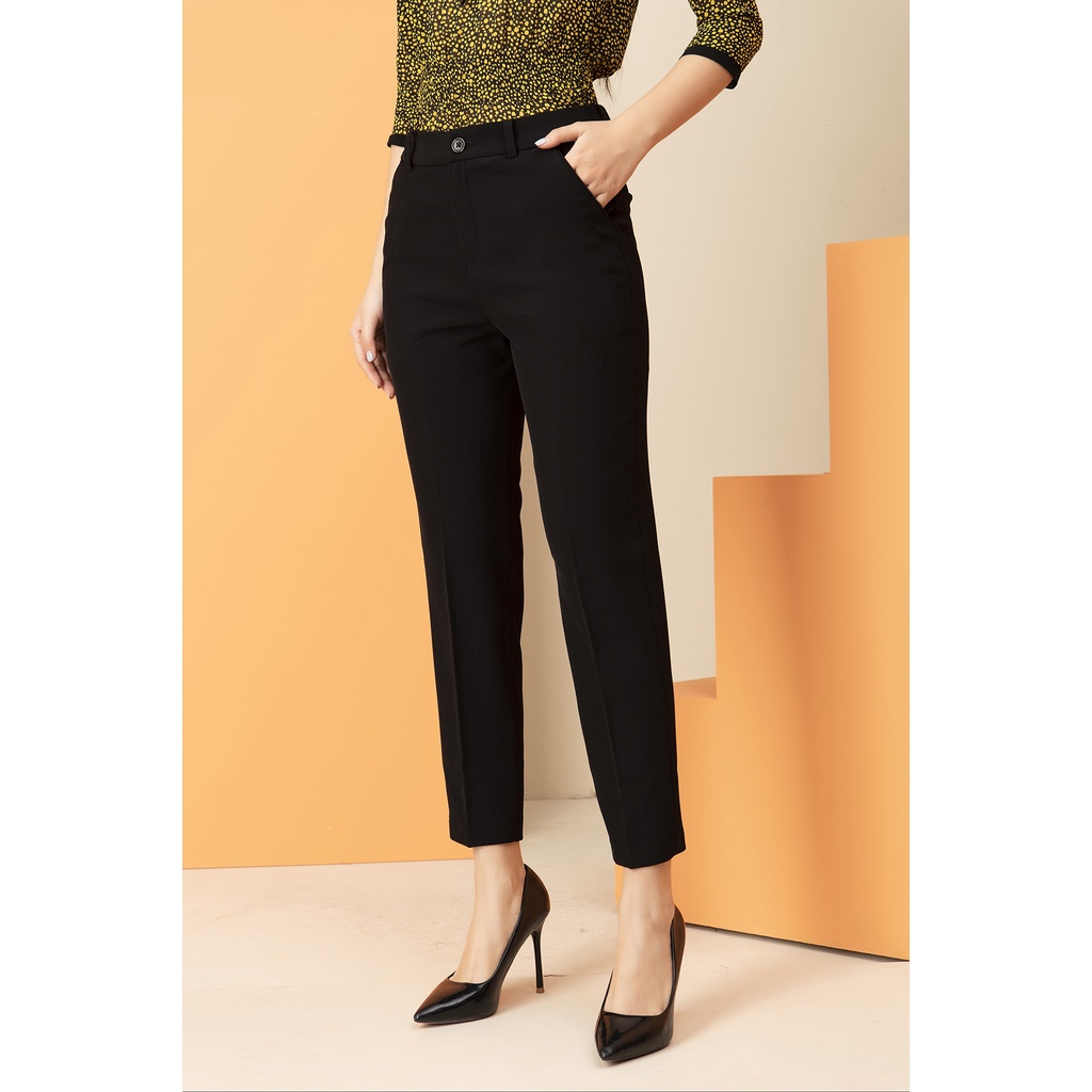 Quần Baggy Nữ Cồng Sở Lưng Cạp Cao 4,5cm LUPERI LFQD268 Chất Đũi Cao Cấp Không Nhăn Không Xù