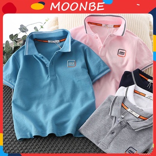 Áo polo bé trai, áo polo cotton cộc tay trẻ em size đại cho bé từ 15 - 65kg - áo phông trẻ em có cổ polo fashion