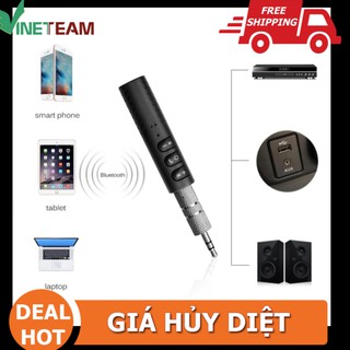 [ELCETOP06 hoàn tối đa 100k xu cho đơn 299kĐầu thu Bluetooth Receiver tạo kết nối âm thanh 4.1 rảnh tay -dc2407