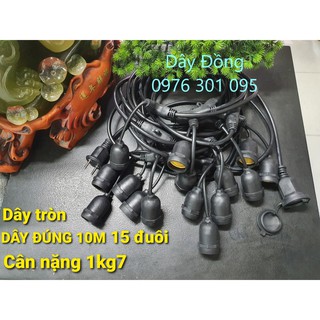 Dây đuôi đèn kín nước nước thả ngoài trời