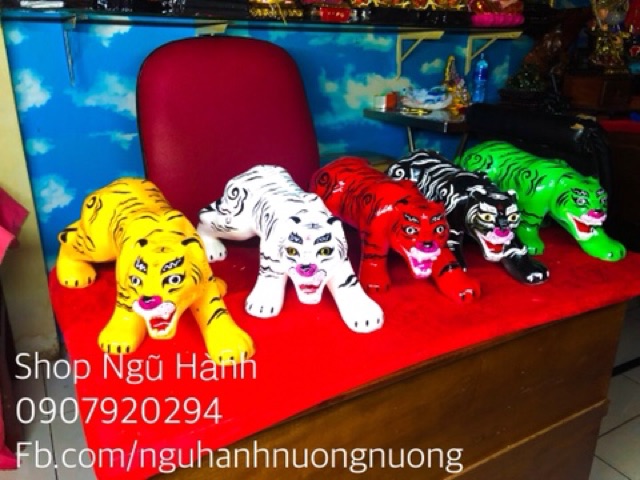 Tôn Tượng Ngũ Hổ - 5 Ông Hổ Đất Nung