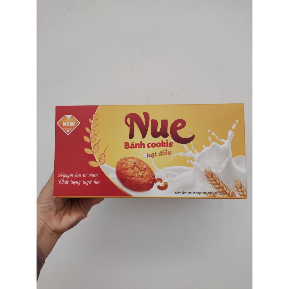 BÁNH QUY HẠT ĐIỀU VÀ BƠ 120G - GIÒN, THƠM, BỔ DƯỠNG.