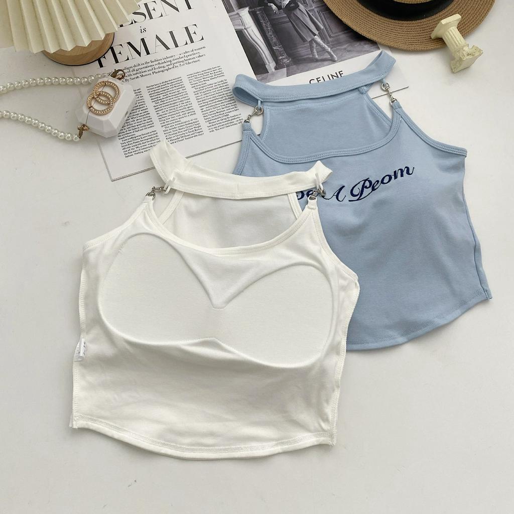 Áo croptop cotton cá tính - Áo bra nữ mút mỏng, thiết kế gợi cảm ZANABRA B517